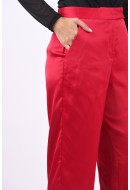 Pantaloni Dama Jjxx Jxmary Satin Hw Noos Cerise